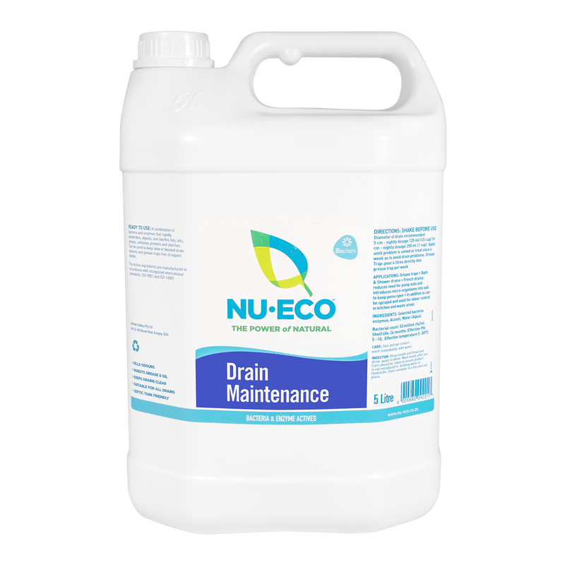 Nu-Eco Drain Maintenance Treatment (liquid) - Hall's Retail