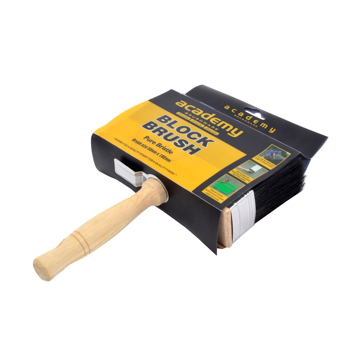 Academy Block Brush - Hall's Retail