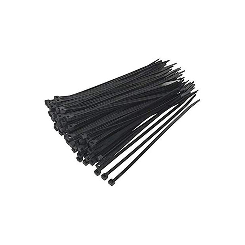 Cabletie Black 100/Pack - Hall's Retail