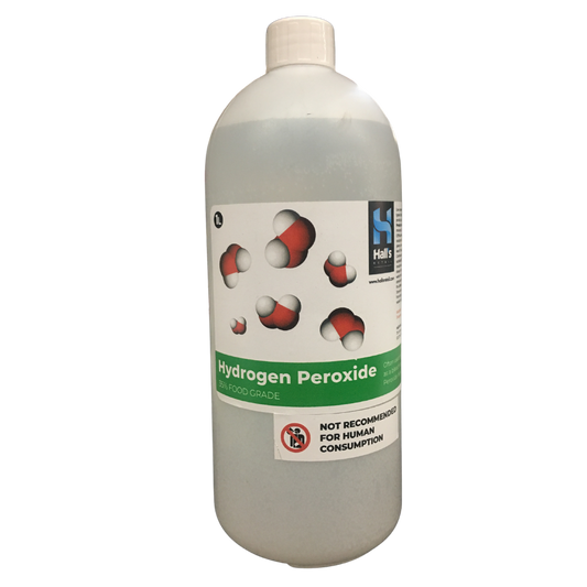 Hydrogen Peroxide Food Grade 35% - Hall's Retail