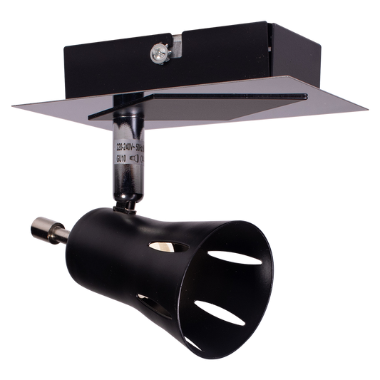 Spotlight P/Chrome & Black 1 X 50W Gu10