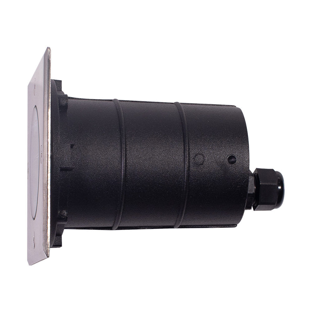 Ground Light Halogen Gz10 Ss Recessed Small Square Outdoor