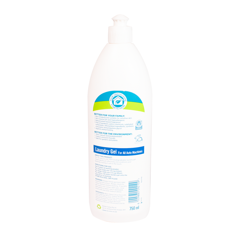 Nu Eco Laundry Gel 750ml - Hall's Retail