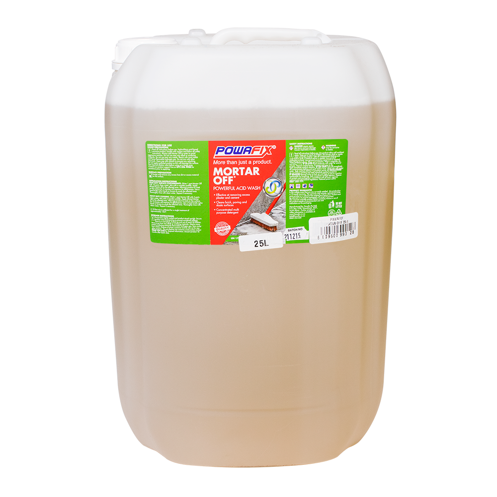 Powafix Mortar Off Concrete Cleaner - Hall's Retail