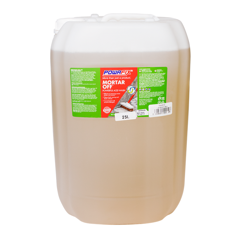 Powafix Mortar Off Concrete Cleaner - Hall's Retail