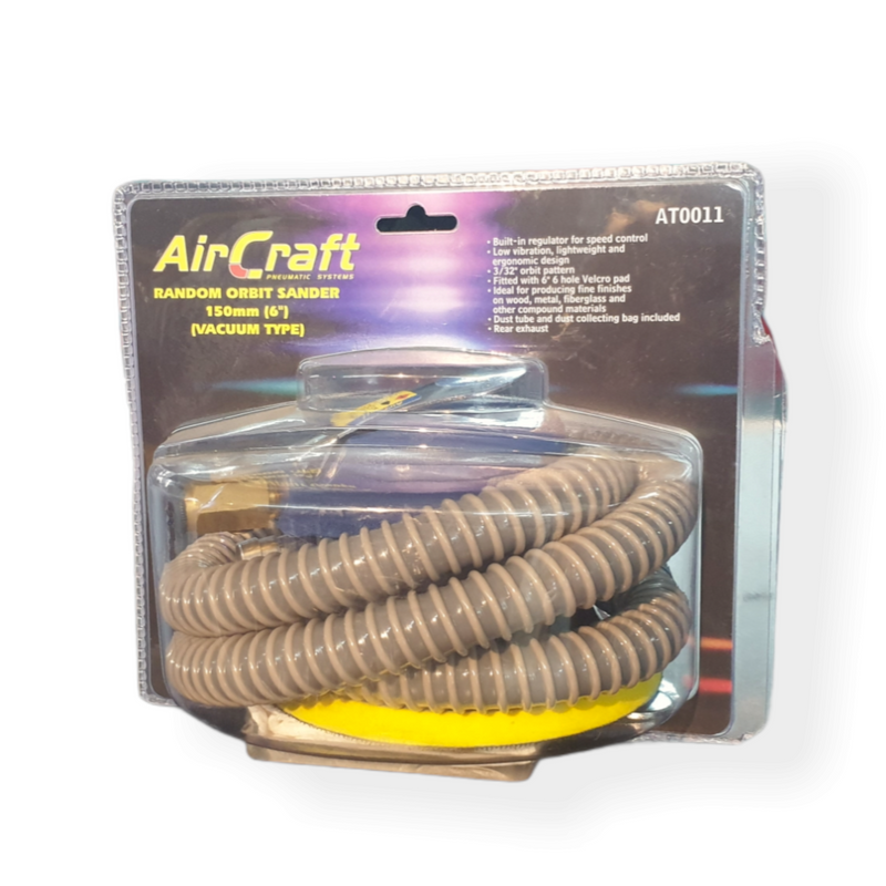 Air Craft Orbital Sander Pneumatic 150mm - Hall's Retail