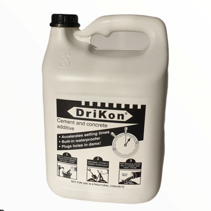 Drikon Concrete Curing Accelerator 5L - Hall's Retail