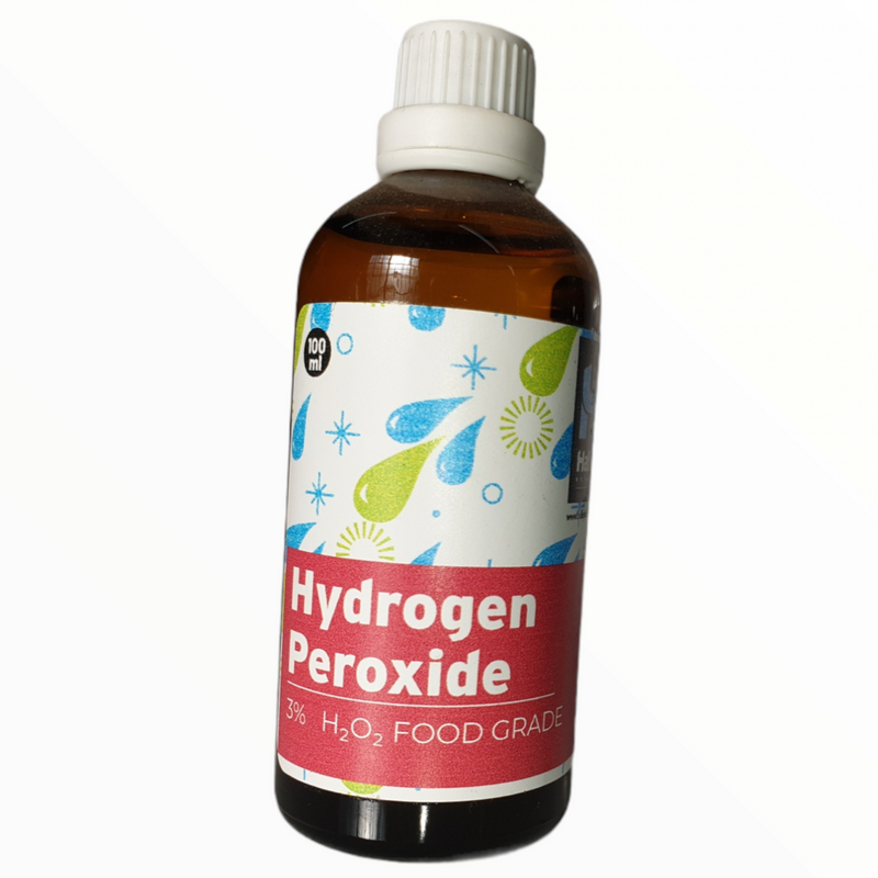 Hydrogen Peroxide Food Grade 3% - 100ml - Hall's Retail