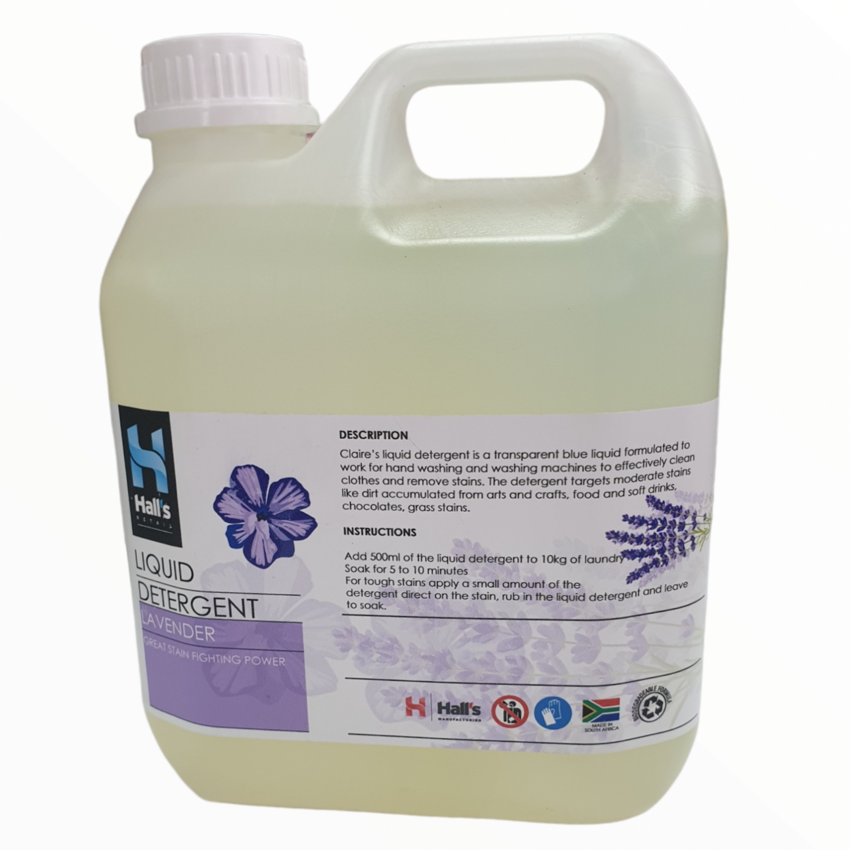 Fabric Liquid Detergent - Hall's Retail