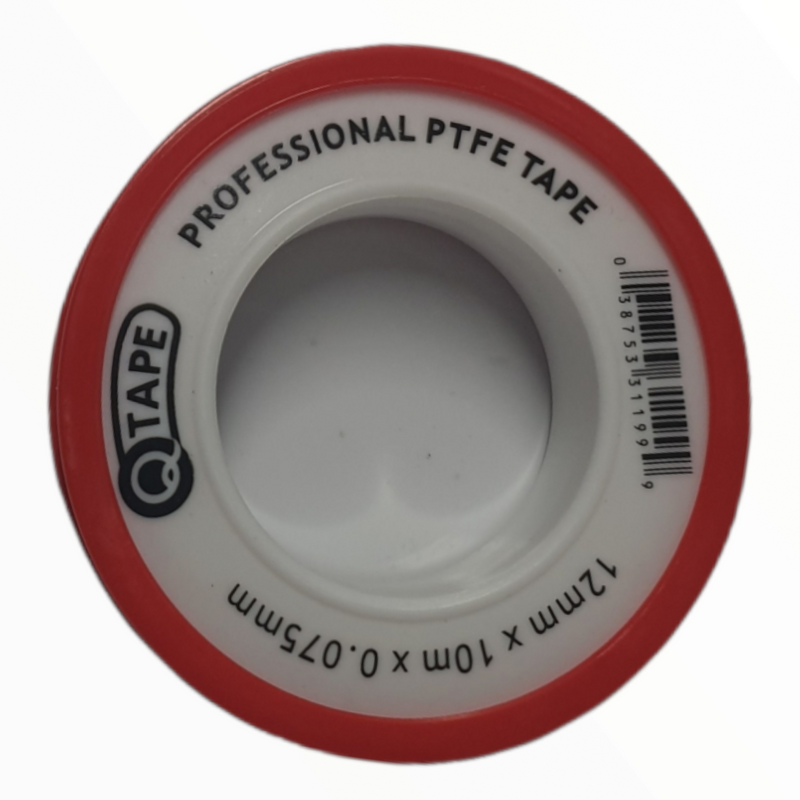 Ptfe Q Tape 10M X 12mm X 0.075mm (Red) - Hall's Retail