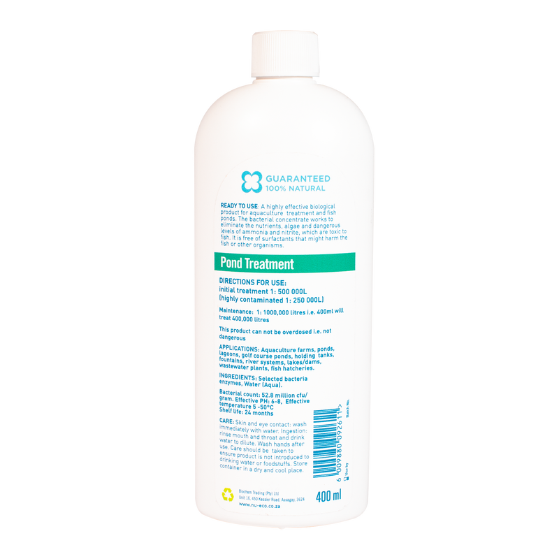 Nu Eco Pond Treatment 400ml - Hall's Retail