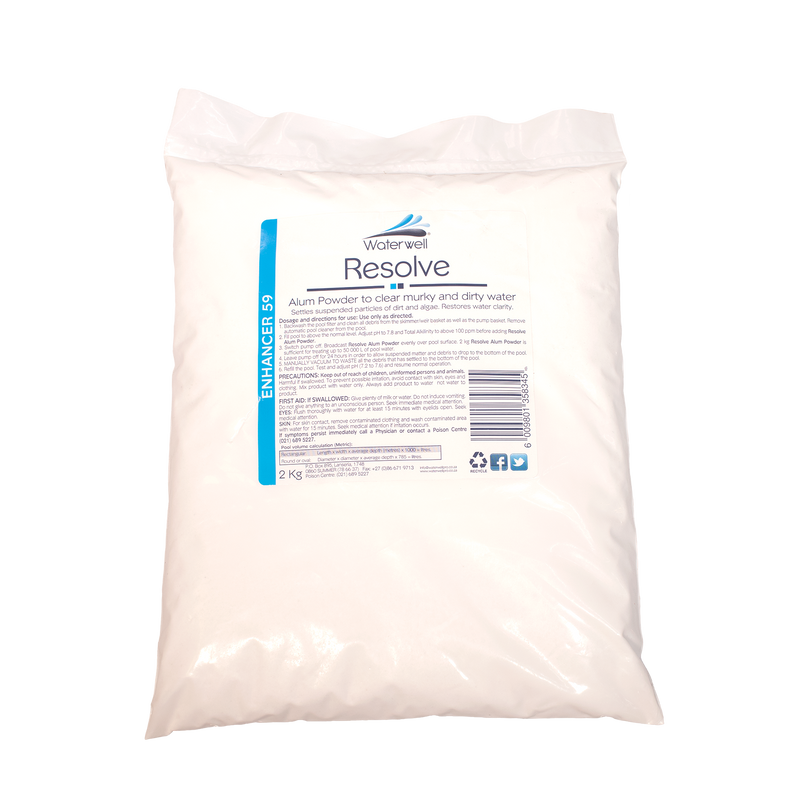 Resolve Alum Powder 2Kg - Hall's Retail