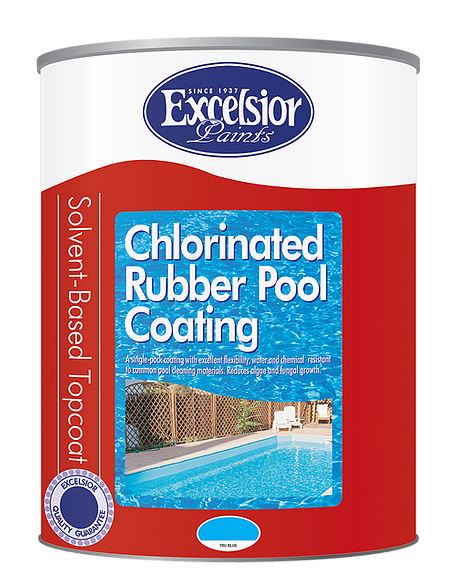 Pool Paint Chlorinated Rubber - Hall's Retail
