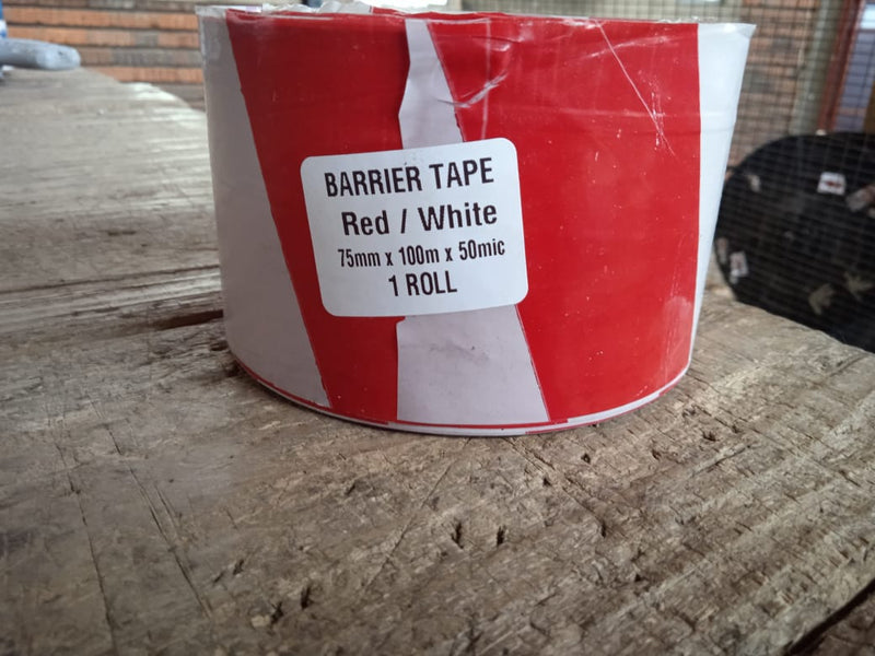 Danger Barrier Tape 75Mm X 100M - Hall's Retail