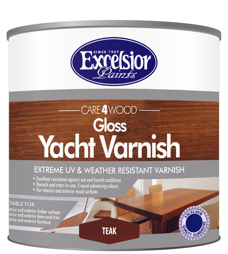 Excelsior Yacht Varnish Interior Or Exterior - Hall's Retail