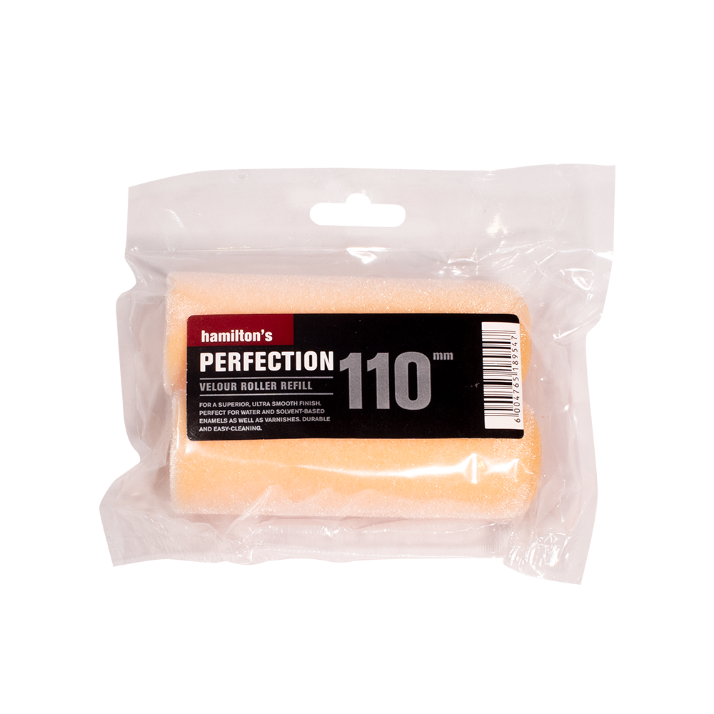 Hamilton 110 Mm Velour (Flocked) Refill Twin Pack - Hall's Retail