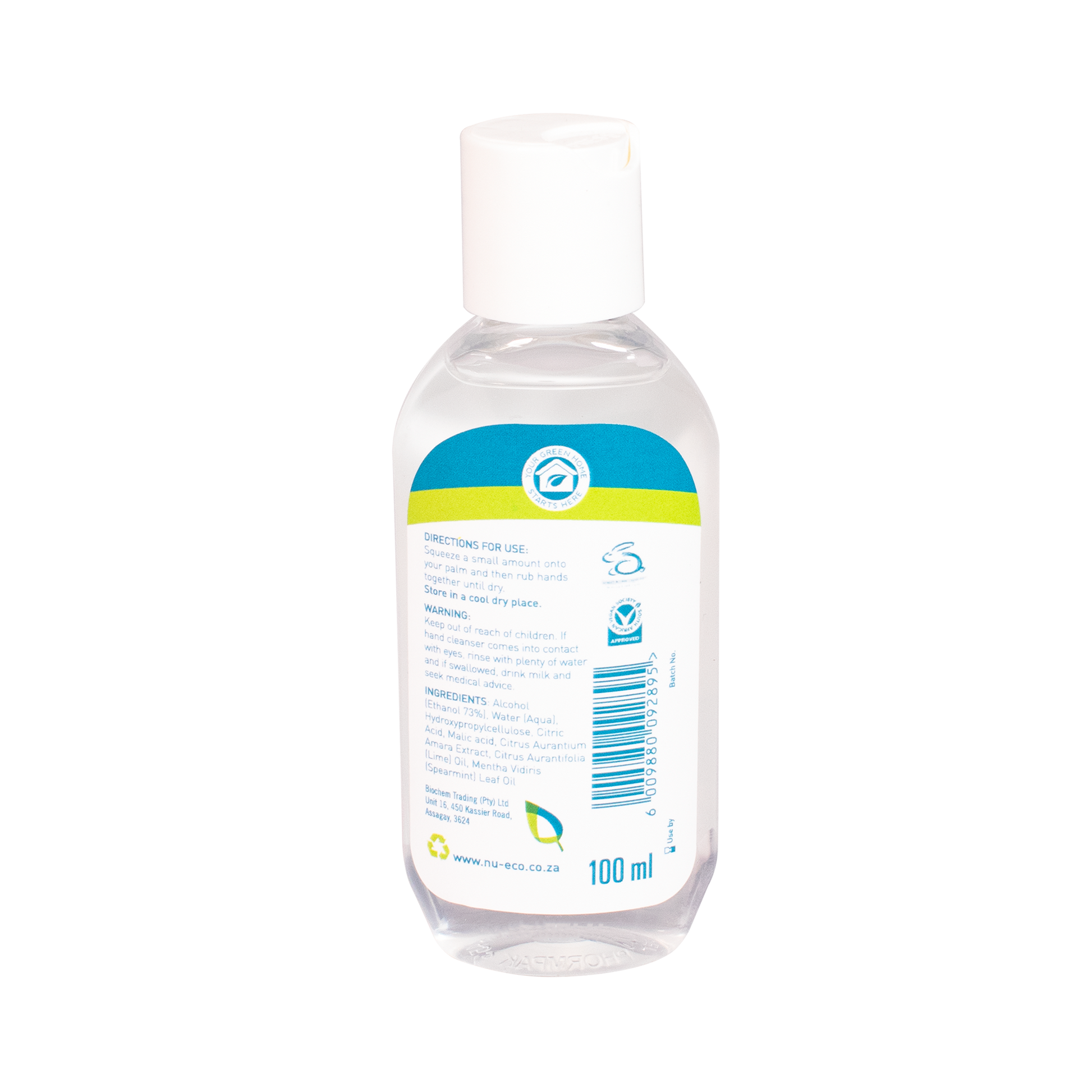 Nu Eco Waterless Hand Sanitiser - Hall's Retail