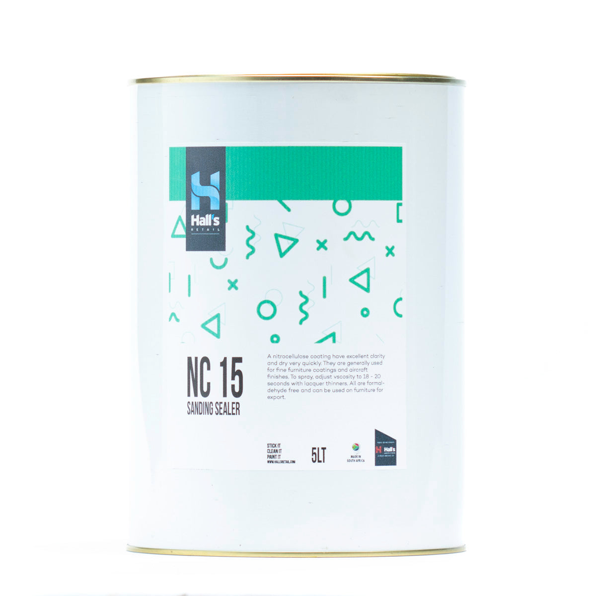 Nc15 Nitrocellulose Sanding Sealer Clear - Hall's Retail