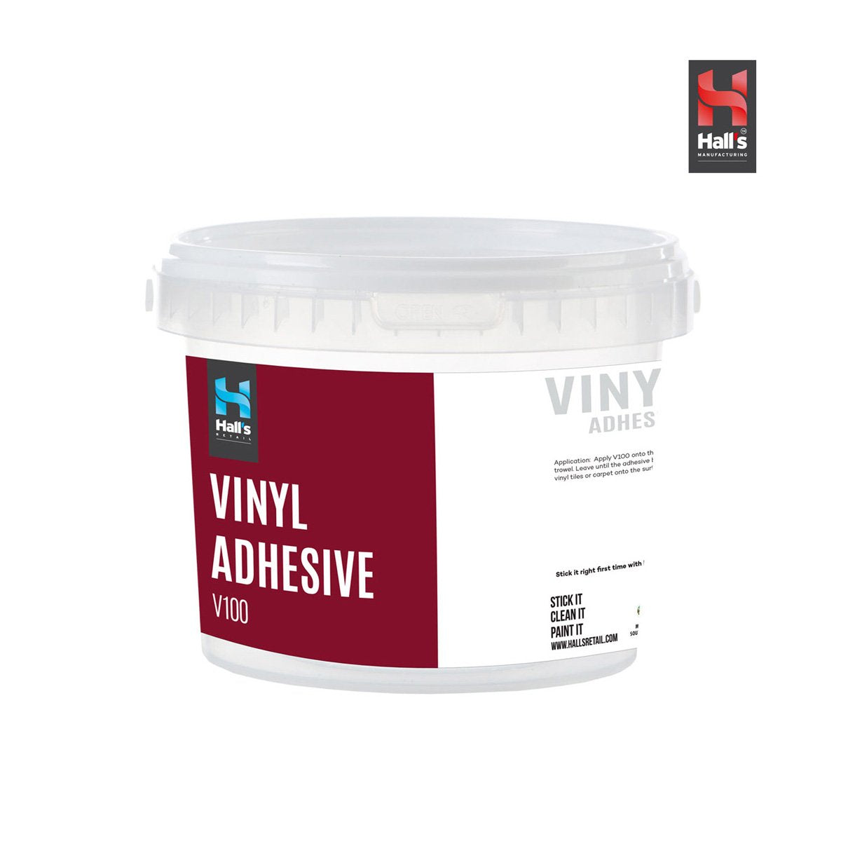 V100 Vinyl & Gp Flooring Adhesive - Hall's Retail