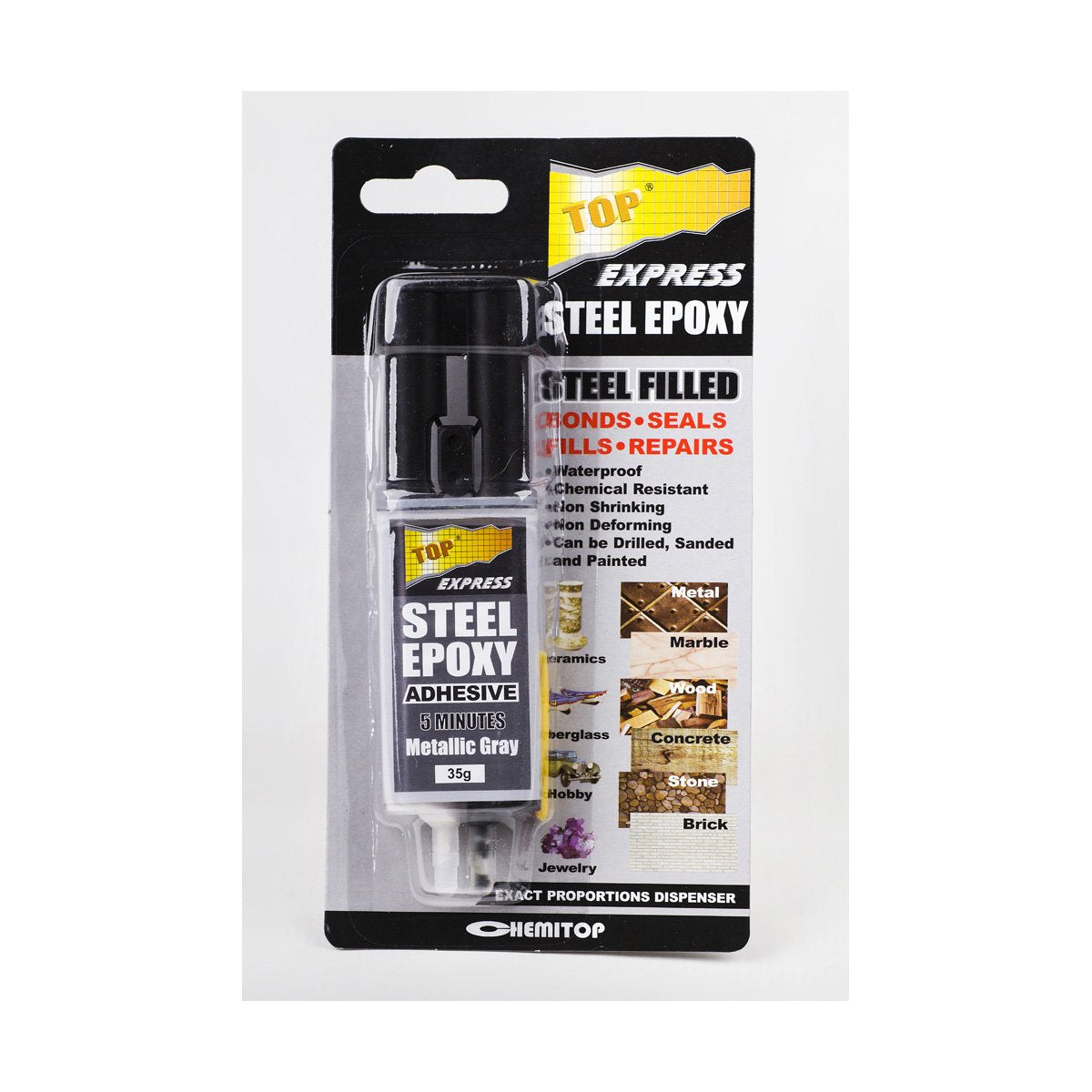 Epoxy Syringe 35Gr - Hall's Retail