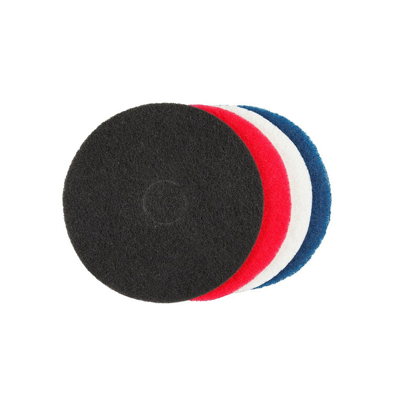 Floor Pads White/Black/Red 425Mm - Hall's Retail