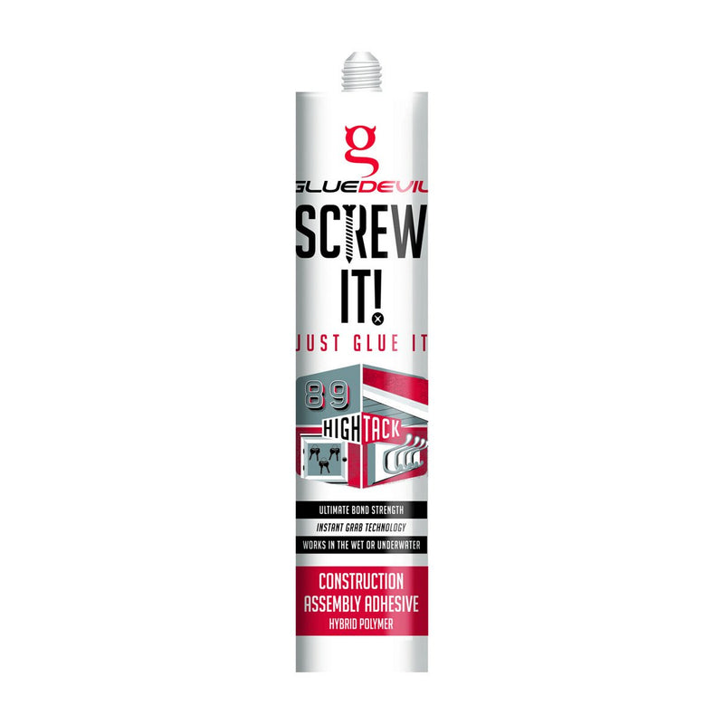 Glue Devil Screw It White Ms Polymer 290Ml - Hall's Retail