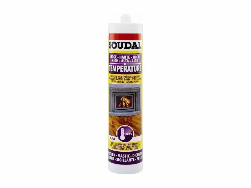 Soudal Fire And Oven Sealant 300ml - Hall's Retail