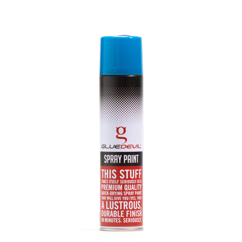 Glue Devil Spray Paint Metallic Colours 300ml - Hall's Retail