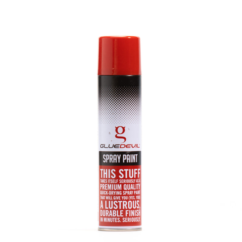 Glue Devil Spray Paint Metallic Colours 300ml - Hall's Retail