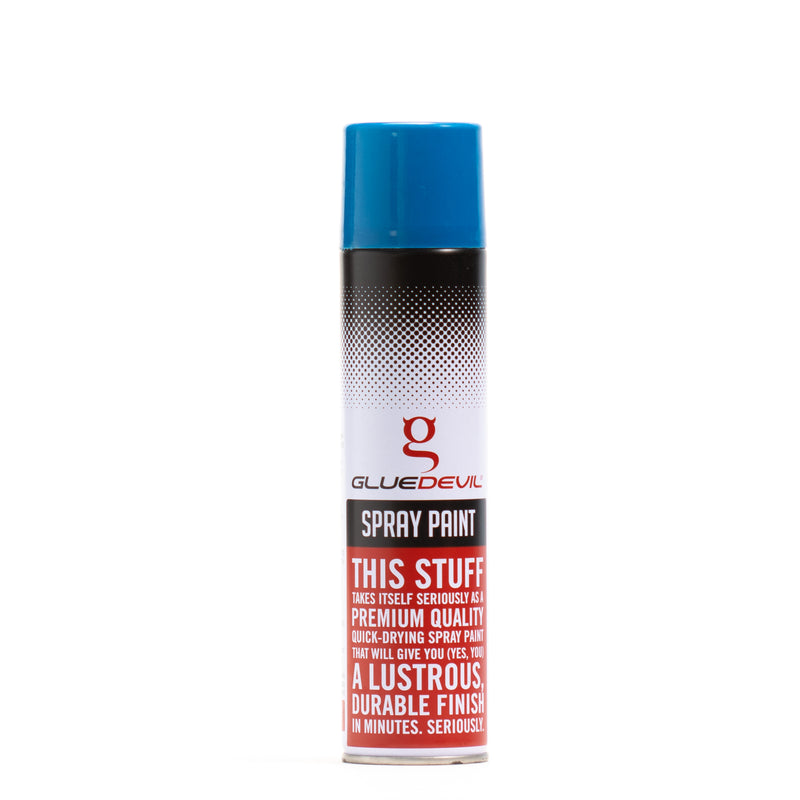 Glue Devil Spray Paint Metallic Colours 300ml - Hall's Retail